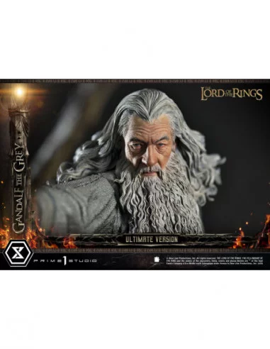 El Señor de los Anillos Estatua 1/4 Gandalf El Gris Ultimate Version 81 cm