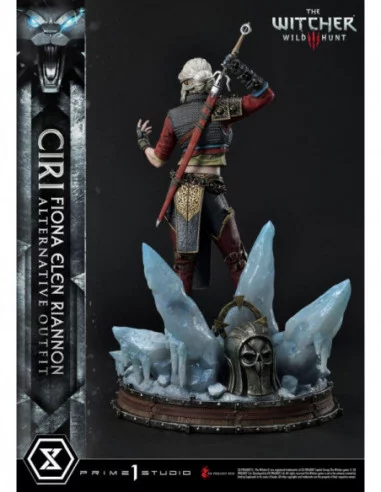 Witcher 3 Wild Hunt Estatua 1/4 Cirilla Fiona Elen Riannon Alternative Outfit 55 cm