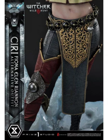 Witcher 3 Wild Hunt Estatua 1/4 Cirilla Fiona Elen Riannon Alternative Outfit 55 cm