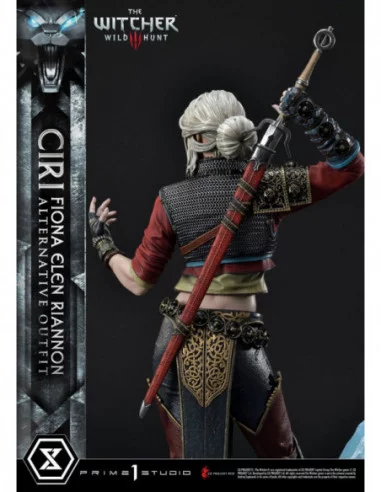 Witcher 3 Wild Hunt Estatua 1/4 Cirilla Fiona Elen Riannon Alternative Outfit 55 cm