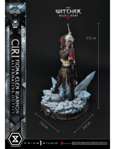 Witcher 3 Wild Hunt Estatua 1/4 Cirilla Fiona Elen Riannon Alternative Outfit 55 cm