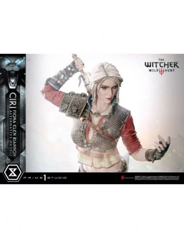 Witcher 3 Wild Hunt Estatua 1/4 Cirilla Fiona Elen Riannon Alternative Outfit 55 cm