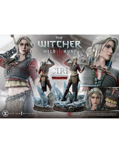 Witcher 3 Wild Hunt Estatua 1/4 Cirilla Fiona Elen Riannon Alternative Outfit 55 cm