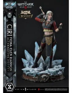 Witcher 3 Wild Hunt Estatua 1/4 Cirilla Fiona Elen Riannon Alternative Outfit Deluxe Bonus Version 55 cm