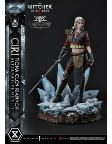 Witcher 3 Wild Hunt Estatua 1/4 Cirilla Fiona Elen Riannon Alternative Outfit Deluxe Bonus Version 55 cm