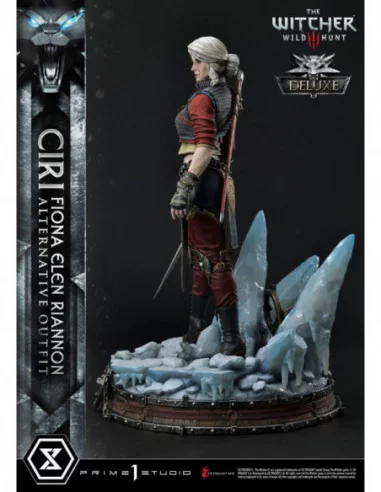 Witcher 3 Wild Hunt Estatua 1/4 Cirilla Fiona Elen Riannon Alternative Outfit Deluxe Bonus Version 55 cm