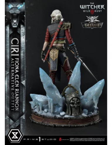Witcher 3 Wild Hunt Estatua 1/4 Cirilla Fiona Elen Riannon Alternative Outfit Deluxe Bonus Version 55 cm