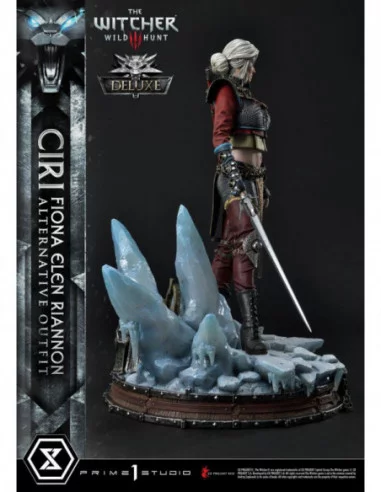 Witcher 3 Wild Hunt Estatua 1/4 Cirilla Fiona Elen Riannon Alternative Outfit Deluxe Bonus Version 55 cm
