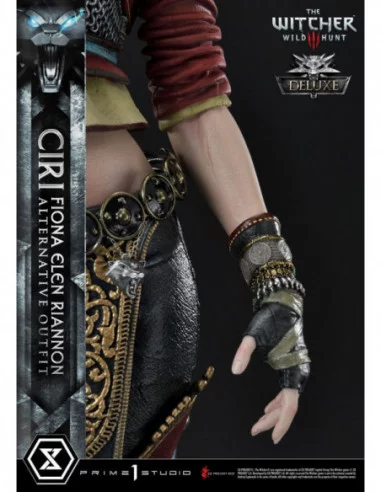 Witcher 3 Wild Hunt Estatua 1/4 Cirilla Fiona Elen Riannon Alternative Outfit Deluxe Bonus Version 55 cm