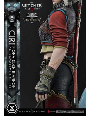 Witcher 3 Wild Hunt Estatua 1/4 Cirilla Fiona Elen Riannon Alternative Outfit Deluxe Bonus Version 55 cm