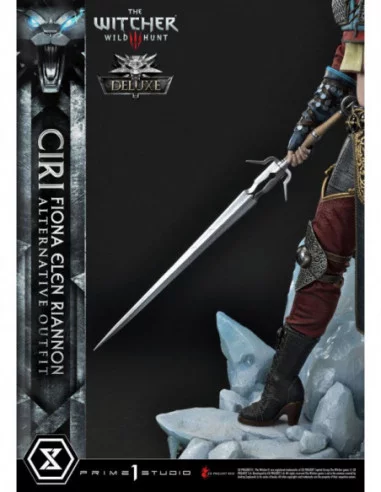 Witcher 3 Wild Hunt Estatua 1/4 Cirilla Fiona Elen Riannon Alternative Outfit Deluxe Bonus Version 55 cm