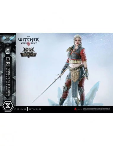 Witcher 3 Wild Hunt Estatua 1/4 Cirilla Fiona Elen Riannon Alternative Outfit Deluxe Bonus Version 55 cm