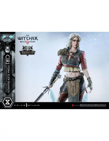 Witcher 3 Wild Hunt Estatua 1/4 Cirilla Fiona Elen Riannon Alternative Outfit Deluxe Bonus Version 55 cm