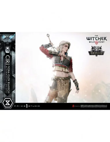 Witcher 3 Wild Hunt Estatua 1/4 Cirilla Fiona Elen Riannon Alternative Outfit Deluxe Bonus Version 55 cm