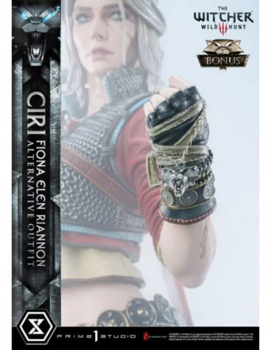 Witcher 3 Wild Hunt Estatua 1/4 Cirilla Fiona Elen Riannon Alternative Outfit Deluxe Bonus Version 55 cm