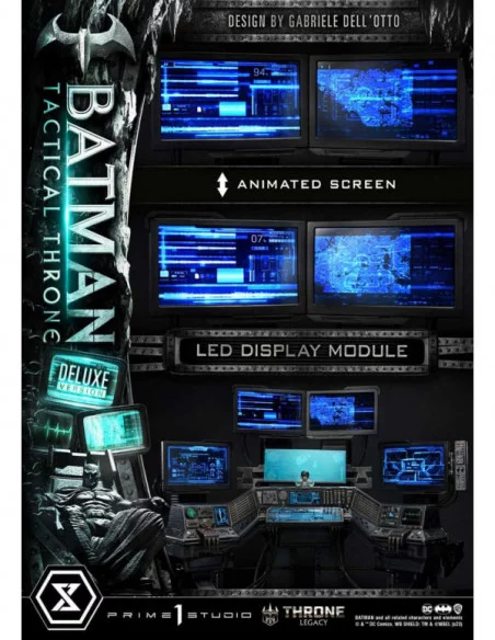 DC Comics Estatua 1/3 Throne Legacy Collection Batman Tactical Throne Deluxe Version 57 cm DC Comics Estatua 1/3 Throne Legacy Collection Batman Tactical Throne Deluxe Version 57 cm