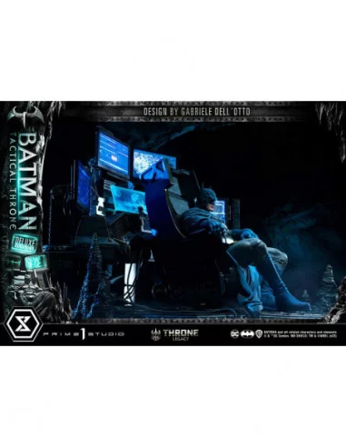 DC Comics Estatua 1/3 Throne Legacy Collection Batman Tactical Throne Deluxe Version 57 cm