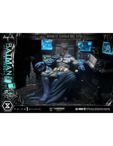 DC Comics Estatua 1/3 Throne Legacy Collection Batman Tactical Throne Deluxe Version 57 cm