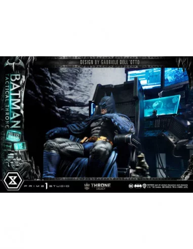 DC Comics Estatua 1/3 Throne Legacy Collection Batman Tactical Throne Deluxe Version 57 cm