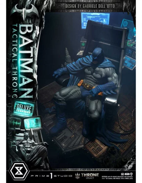 DC Comics Estatua 1/3 Throne Legacy Collection Batman Tactical Throne Deluxe Version 57 cm DC Comics Estatua 1/3 Throne Legacy Collection Batman Tactical Throne Deluxe Version 57 cm