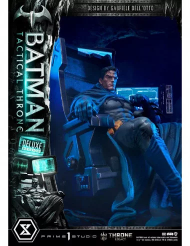DC Comics Estatua 1/3 Throne Legacy Collection Batman Tactical Throne Deluxe Version 57 cm