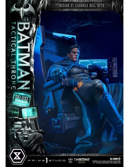 DC Comics Estatua 1/3 Throne Legacy Collection Batman Tactical Throne Deluxe Version 57 cm DC Comics Estatua 1/3 Throne Legacy Collection Batman Tactical Throne Deluxe Version 57 cm