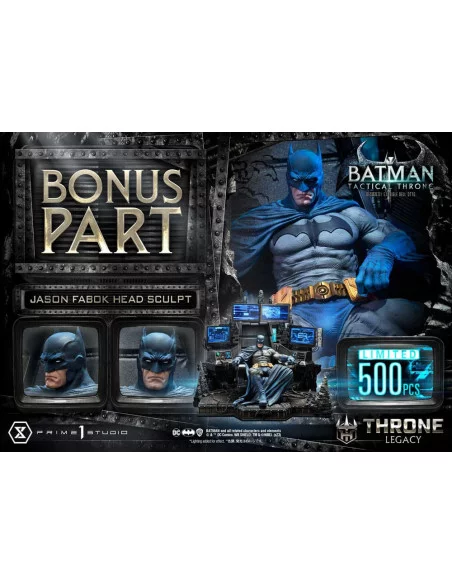DC Comics Estatua 1/3 Throne Legacy Collection Batman Tactical Throne Ultimate Bonus Version 57 cm
