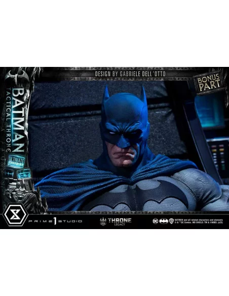 DC Comics Estatua 1/3 Throne Legacy Collection Batman Tactical Throne Ultimate Bonus Version 57 cm