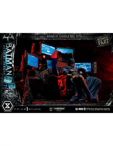 DC Comics Estatua 1/3 Throne Legacy Collection Batman Tactical Throne Ultimate Bonus Version 57 cm