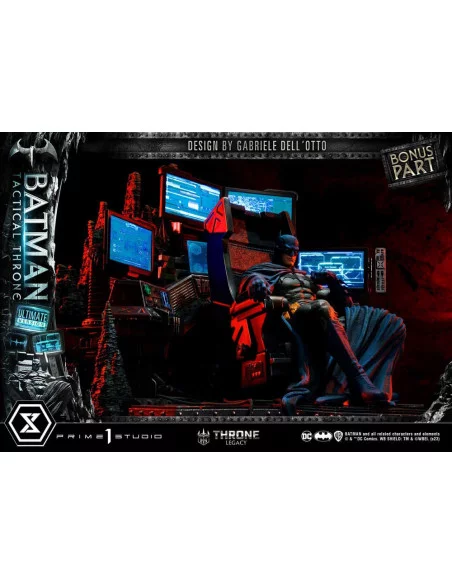 DC Comics Estatua 1/3 Throne Legacy Collection Batman Tactical Throne Ultimate Bonus Version 57 cm