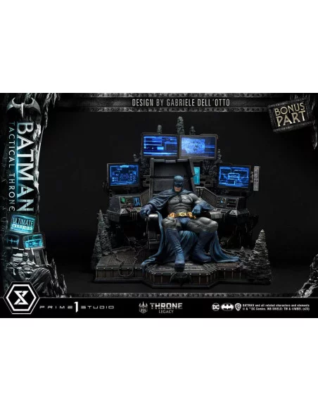 DC Comics Estatua 1/3 Throne Legacy Collection Batman Tactical Throne Ultimate Bonus Version 57 cm