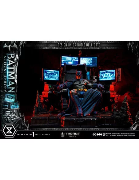DC Comics Estatua 1/3 Throne Legacy Collection Batman Tactical Throne Ultimate Bonus Version 57 cm