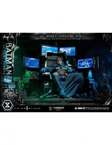 DC Comics Estatua 1/3 Throne Legacy Collection Batman Tactical Throne Ultimate Bonus Version 57 cm