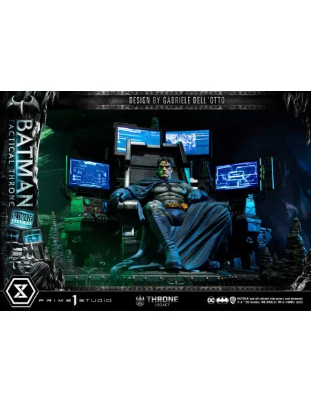 DC Comics Estatua 1/3 Throne Legacy Collection Batman Tactical Throne Ultimate Bonus Version 57 cm