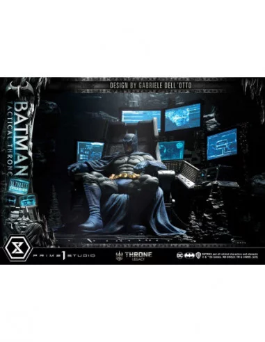 DC Comics Estatua 1/3 Throne Legacy Collection Batman Tactical Throne Ultimate Bonus Version 57 cm