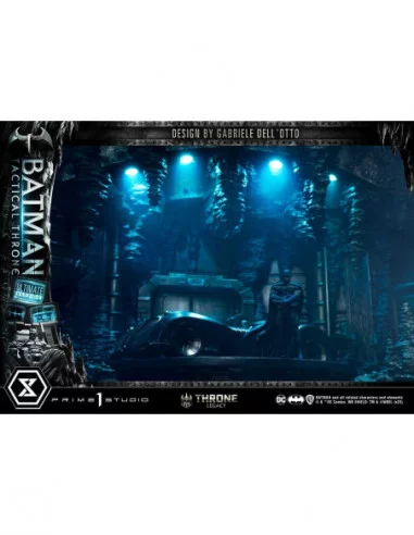 DC Comics Estatua 1/3 Throne Legacy Collection Batman Tactical Throne Ultimate Bonus Version 57 cm