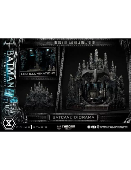 DC Comics Estatua 1/3 Throne Legacy Collection Batman Tactical Throne Ultimate Bonus Version 57 cm