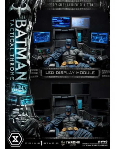 DC Comics Estatua 1/3 Throne Legacy Collection Batman Tactical Throne Ultimate Bonus Version 57 cm