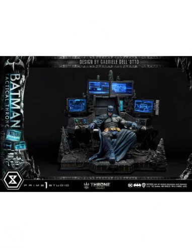 DC Comics Estatua 1/3 Throne Legacy Collection Batman Tactical Throne Ultimate Bonus Version 57 cm