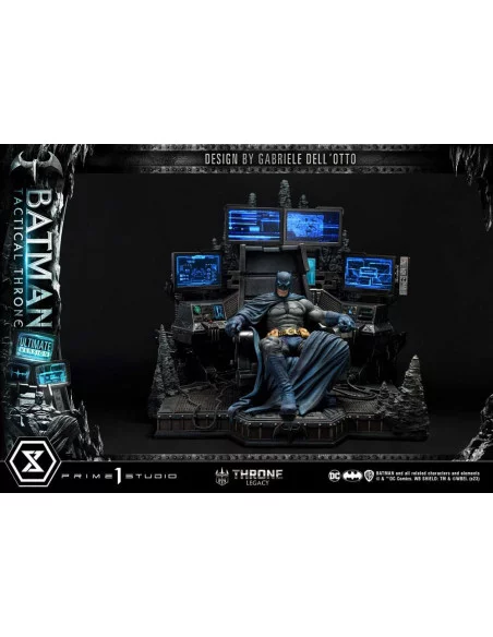 DC Comics Estatua 1/3 Throne Legacy Collection Batman Tactical Throne Ultimate Bonus Version 57 cm