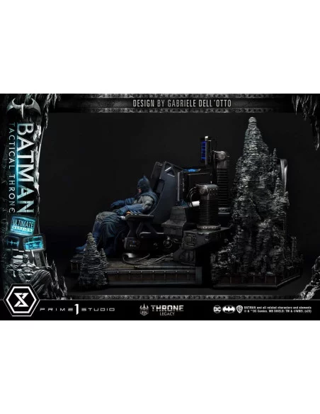 DC Comics Estatua 1/3 Throne Legacy Collection Batman Tactical Throne Ultimate Bonus Version 57 cm