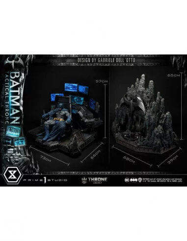 DC Comics Estatua 1/3 Throne Legacy Collection Batman Tactical Throne Ultimate Bonus Version 57 cm