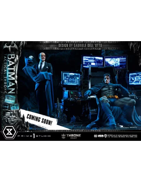 DC Comics Estatua 1/3 Throne Legacy Collection Batman Tactical Throne Ultimate Bonus Version 57 cm