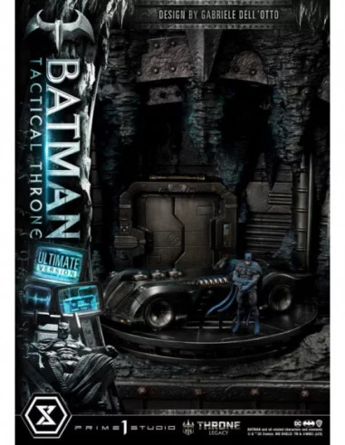 DC Comics Estatua 1/3 Throne Legacy Collection Batman Tactical Throne Ultimate Bonus Version 57 cm