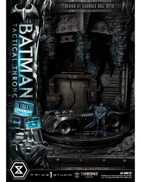 DC Comics Estatua 1/3 Throne Legacy Collection Batman Tactical Throne Ultimate Bonus Version 57 cm