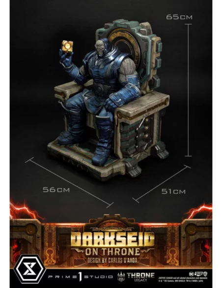 Throne Legacy Series Estatua 1/4 Justice League (Comics) Darkseid on Throne Design by Carlos D'Anda Standard Version 65 cm Throne Legacy Series Estatua 1/4 Justice League (Comics) Darkseid on Throne Design by Carlos D'Anda Standard Version 65 cm