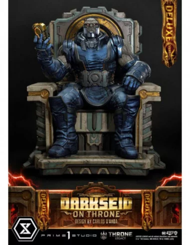 Throne Legacy Series Estatua 1/4 Justice League (Comics) Darkseid on Throne Design by Carlos D'Anda Deluxe Version 65 cm