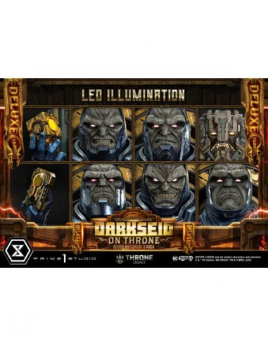 Throne Legacy Series Estatua 1/4 Justice League (Comics) Darkseid on Throne Design by Carlos D'Anda Deluxe Version 65 cm