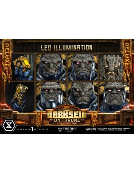 Throne Legacy Series Estatua 1/4 Justice League (Comics) Darkseid on Throne Design by Carlos D'Anda Deluxe Version 65 cm Throne Legacy Series Estatua 1/4 Justice League (Comics) Darkseid on Throne Design by Carlos D'Anda Deluxe Version 65 cm