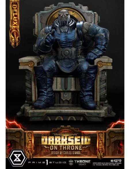 Throne Legacy Series Estatua 1/4 Justice League (Comics) Darkseid on Throne Design by Carlos D'Anda Deluxe Version 65 cm Throne Legacy Series Estatua 1/4 Justice League (Comics) Darkseid on Throne Design by Carlos D'Anda Deluxe Version 65 cm